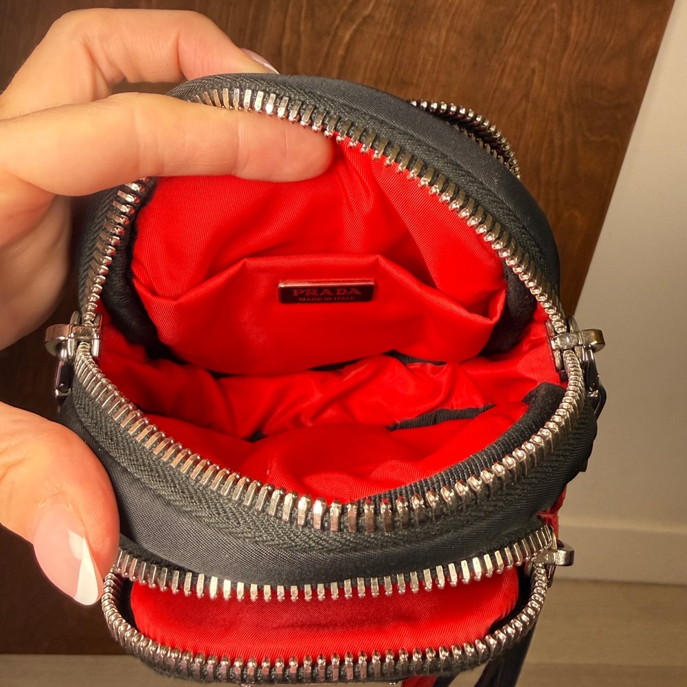 Prada Tessuto Round Wristlet - Picture 4 of 6